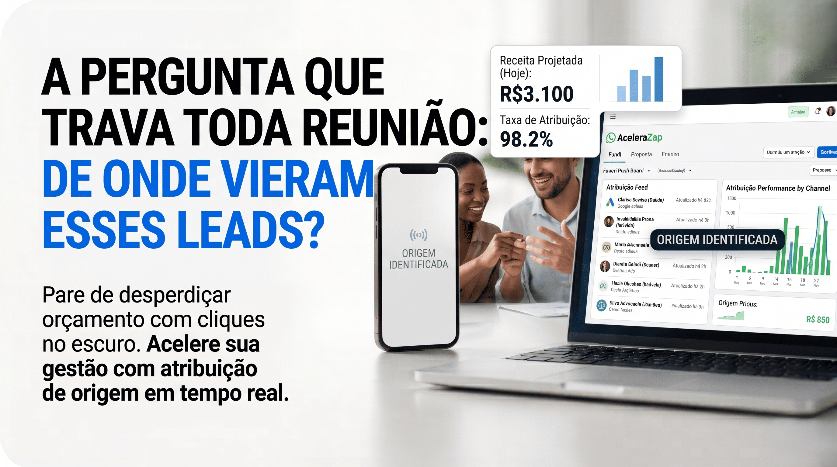 De onde vêm seus leads? Descubra a origem de cada contato automaticamente